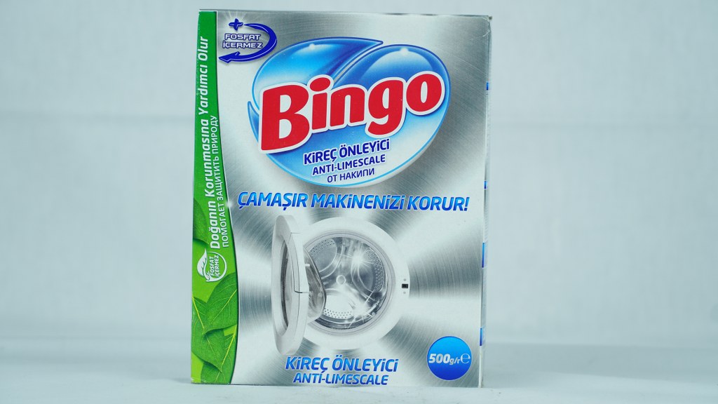 Bingo Kireç Önleyici Çamaşır Mak. 500 Gr.