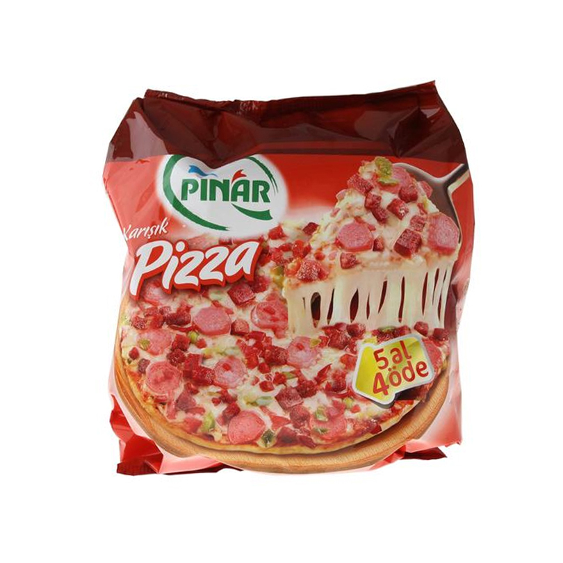 Pınar Eko Pizza Karışık 800 Gr. 5 al 4 öde