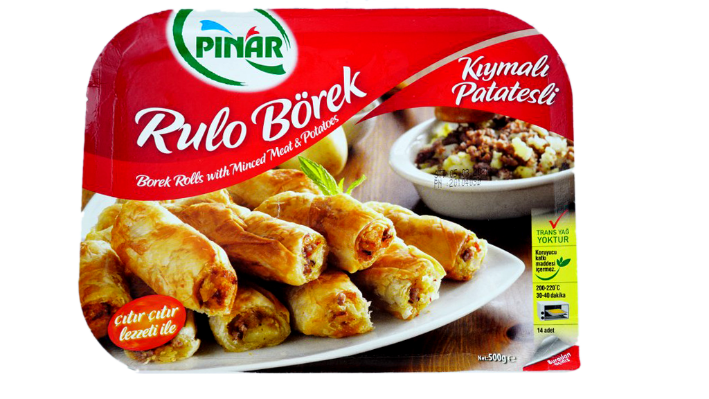 Pınar Kıyma-Ptates Rulo Borek 500 Gr.